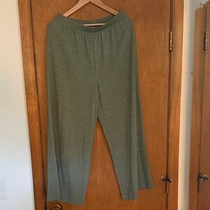 Z Supply, Linen, Crop, Wide leg, Olive  Pants